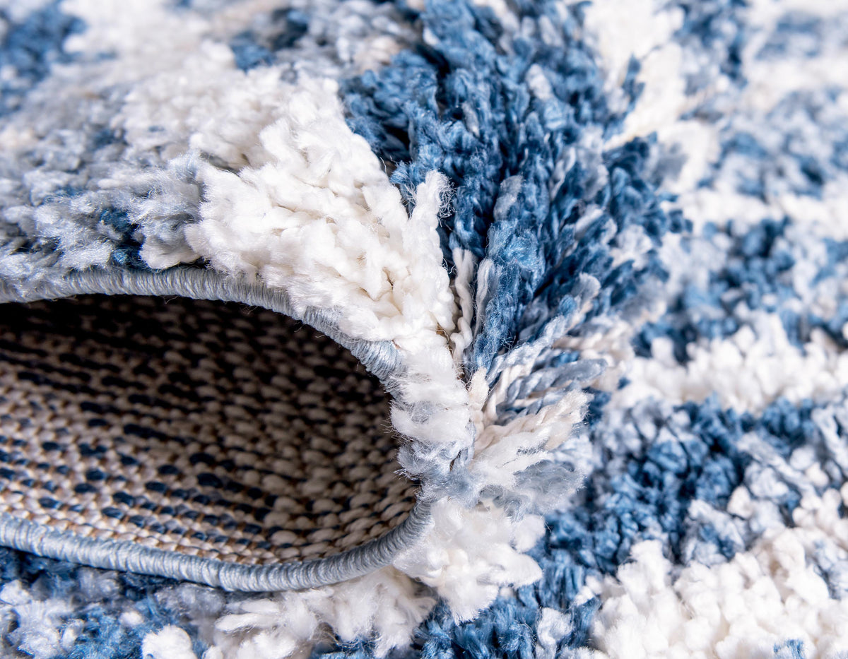 Roderick - Diamond Pattern Shaggy Rug